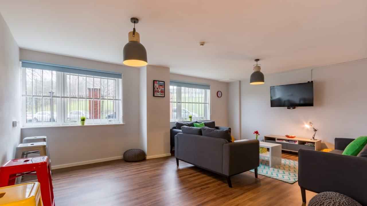 Bramall Court, Salford - Salford, England, United Kingdom - community Lounge