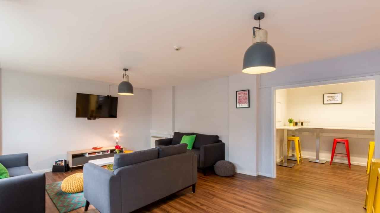 Bramall Court, Salford - Salford, England, United Kingdom - community Lounge
