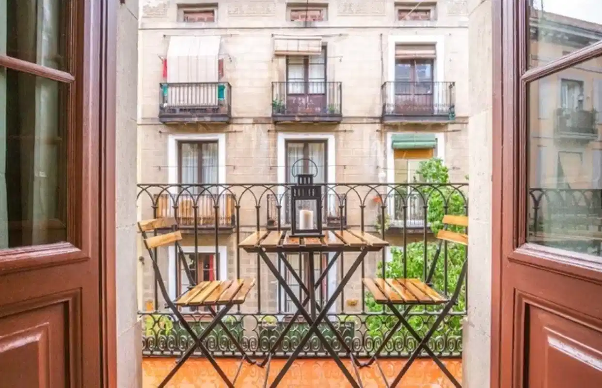 Unió, Barcelona - Barcelona, Spain - Large Double Room With A Balcony - Common Area