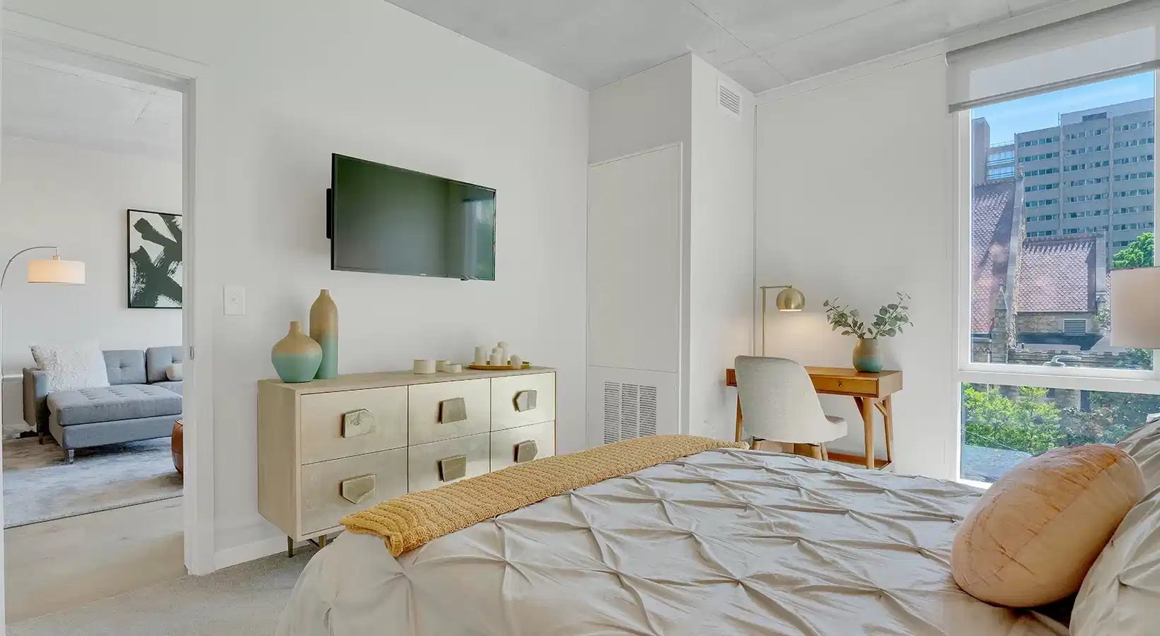 The Chestnut at University City, Philadelphia - Philadelphia, Pennsylvania, United States - Bedroom