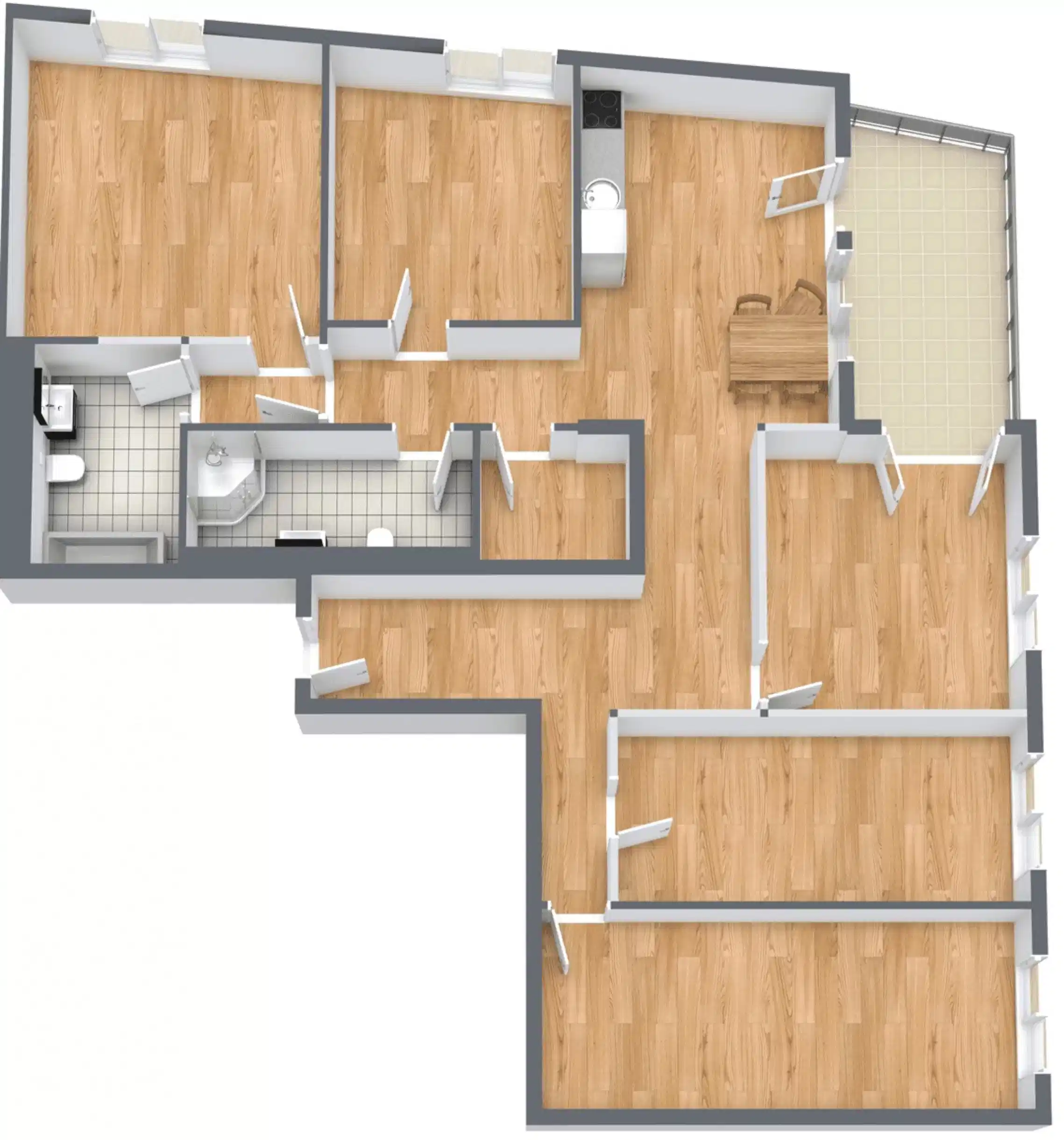 Weisbachstraße 7, Frankfurt - Frankfurt, Germany - Floor Plan