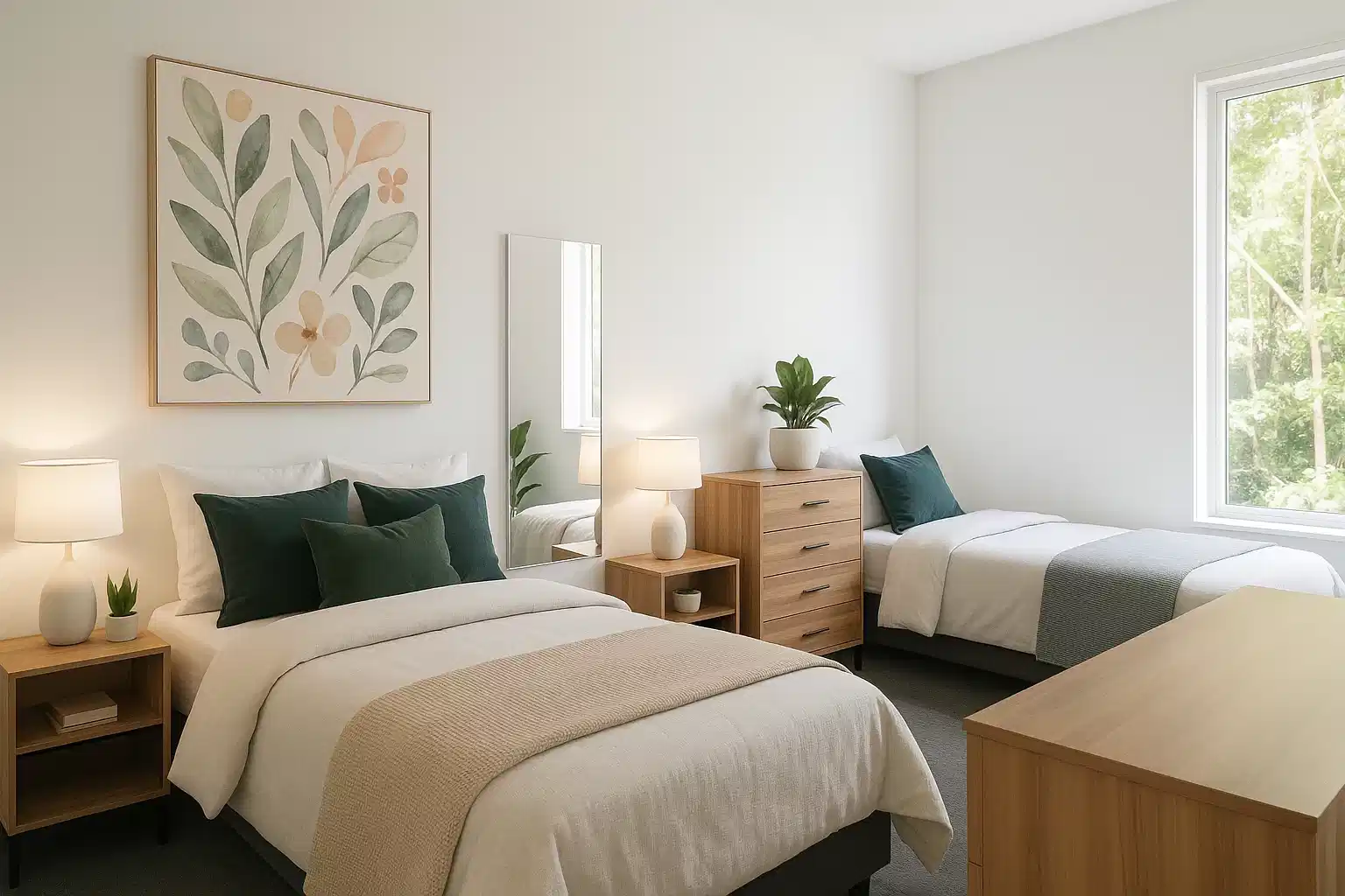 Room 1 - Twin Share Room