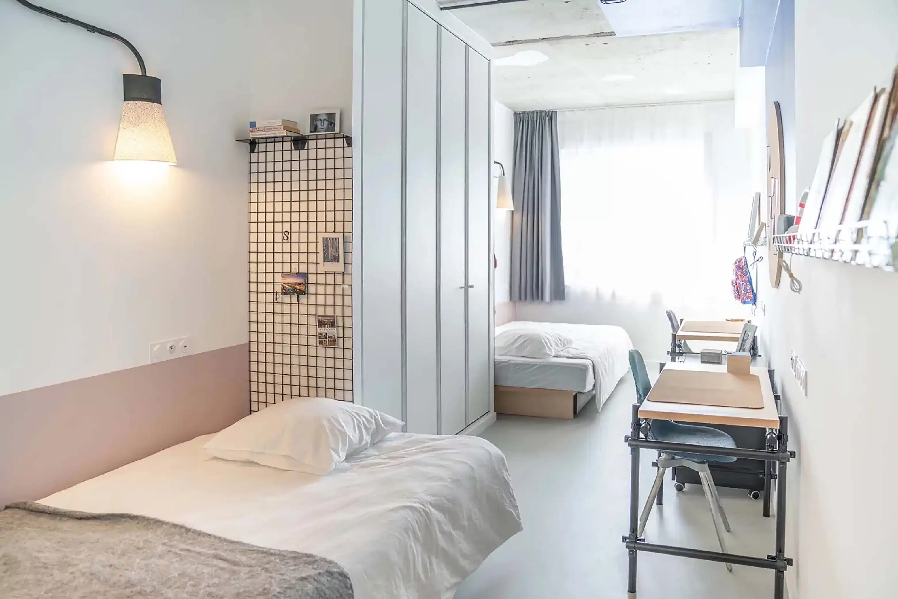 Bed in Shared Tiny House