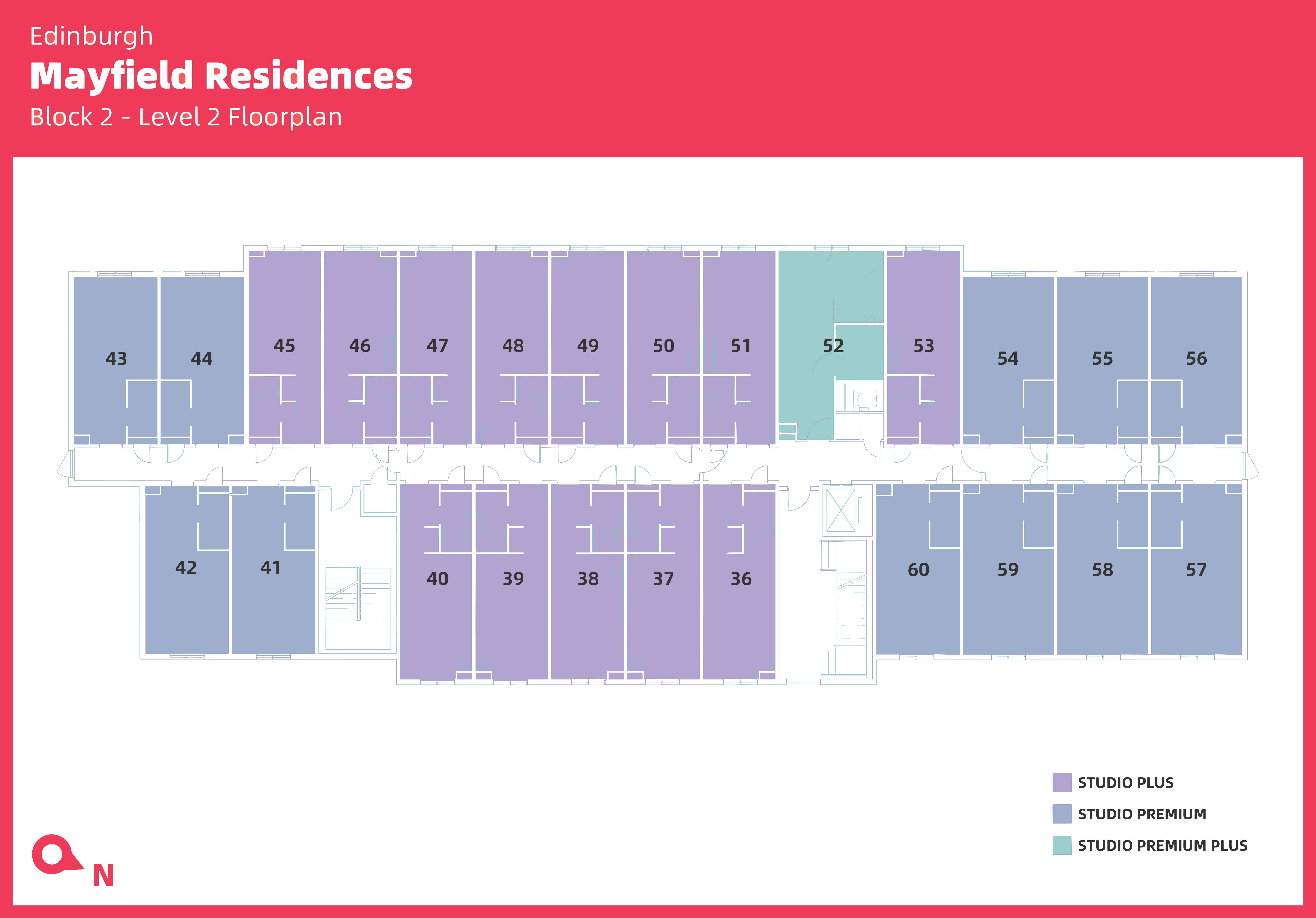 Mayfield Residences, Edinburgh Student Accommodation Amber