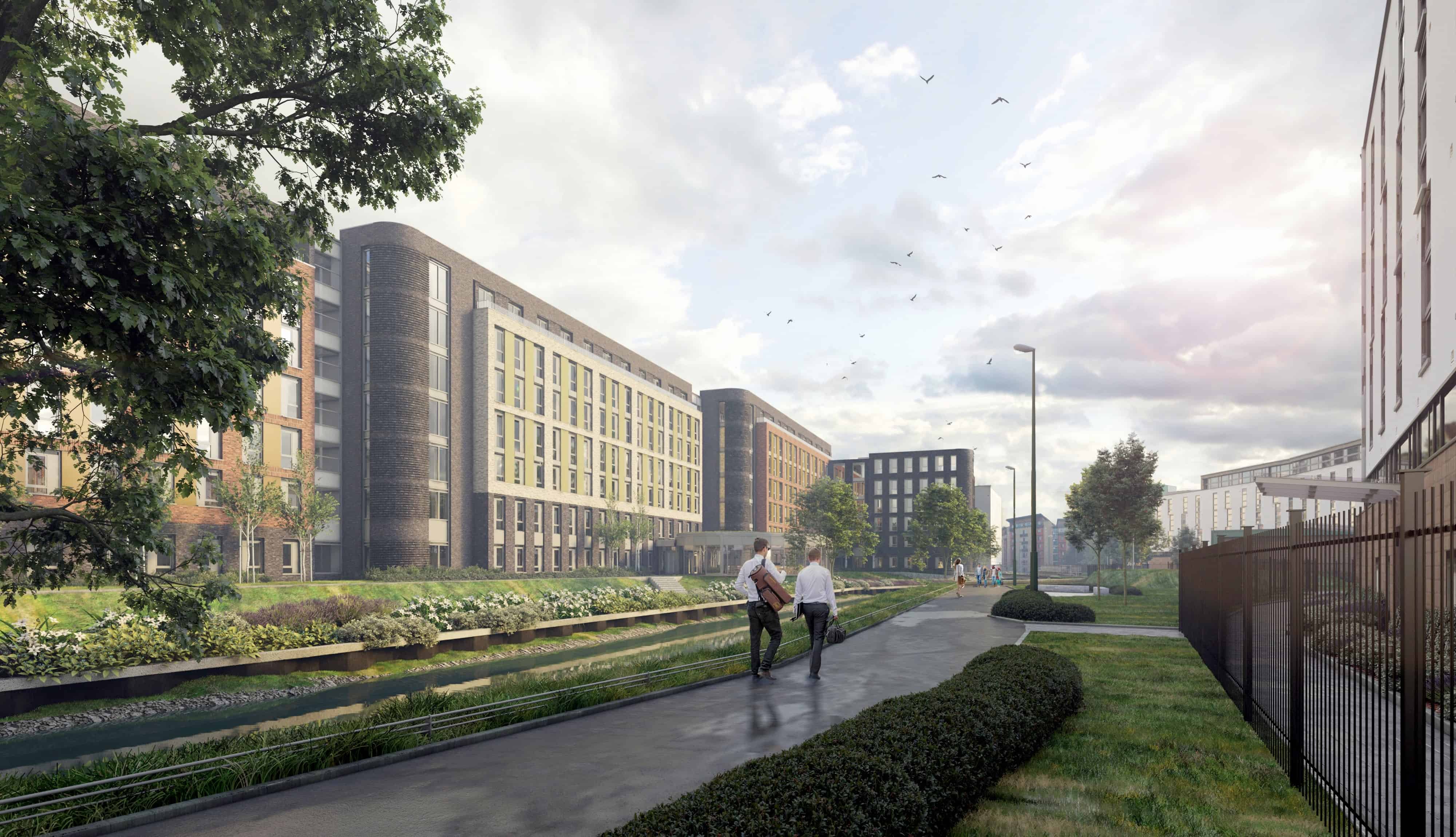 Deakins Place, Nottingham - Nottingham, England, United Kingdom - Exterior