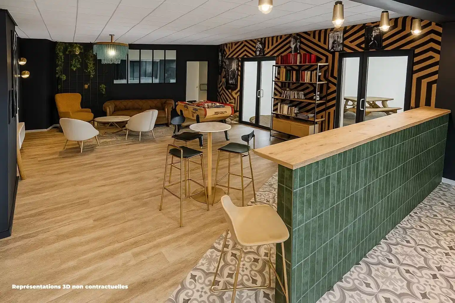 Baker Hill Residence, Saint-Étienne - Saint-Étienne, France - Common Area