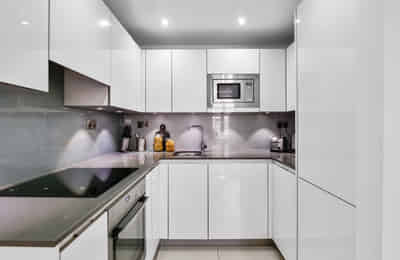 Cambric Apartments, London - London, England, United Kingdom - Kitchen