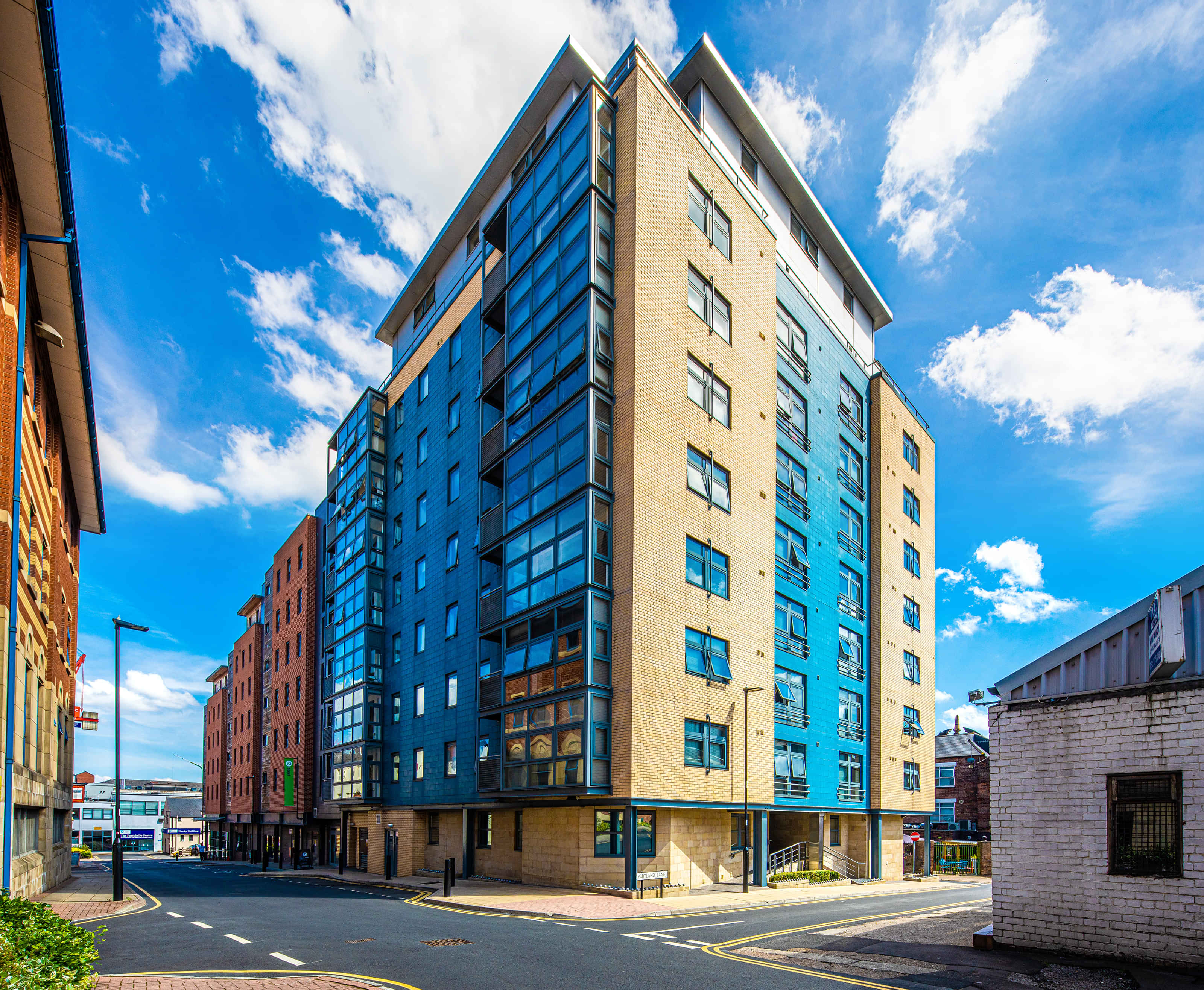 Portland Tower Student Accommodation, Sheffield - Sheffield, England, United Kingdom - Exterior