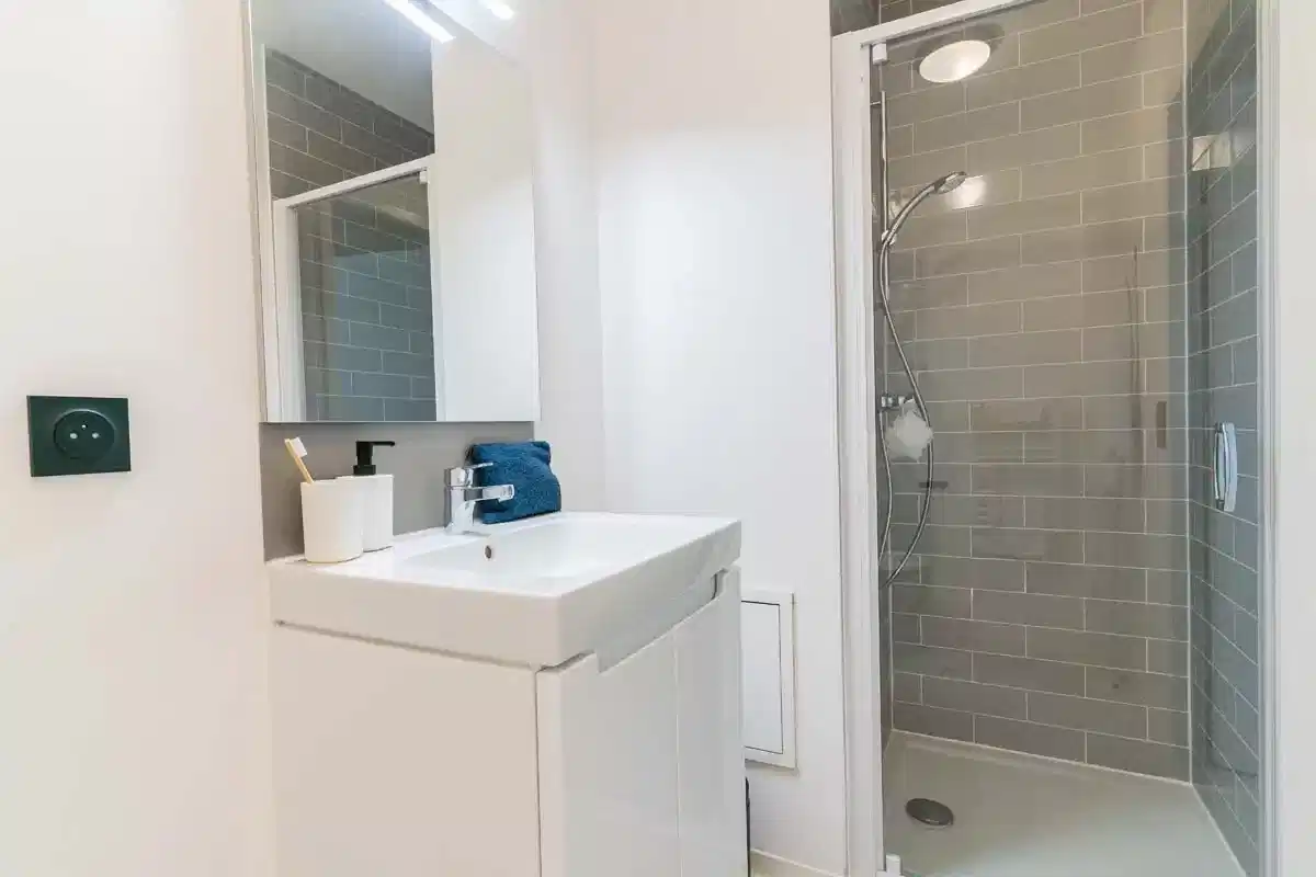 Fleep Residence Le Havre, Le Havre - Le Havre, France - Studio - Bathroom