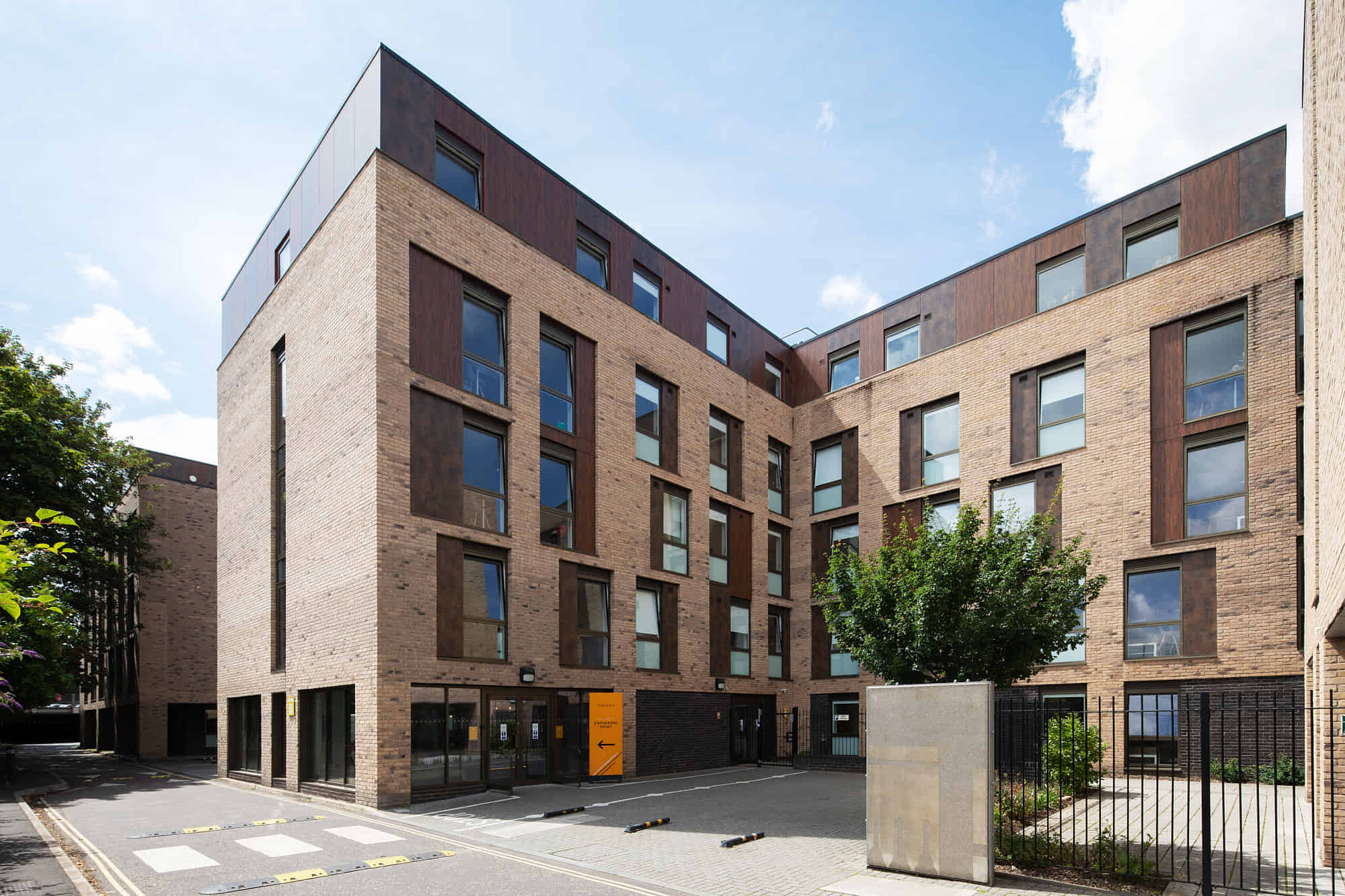 Collegiate Cathedral Point, Winchester - Winchester, England, United Kingdom - Exterior