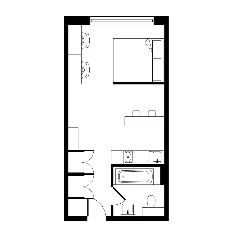Loft Studio Private Upper Level
