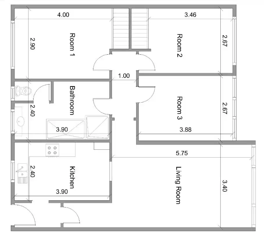 St Kilda, Melbourne - Melbourne, Victoria, Australia - Floor Plan