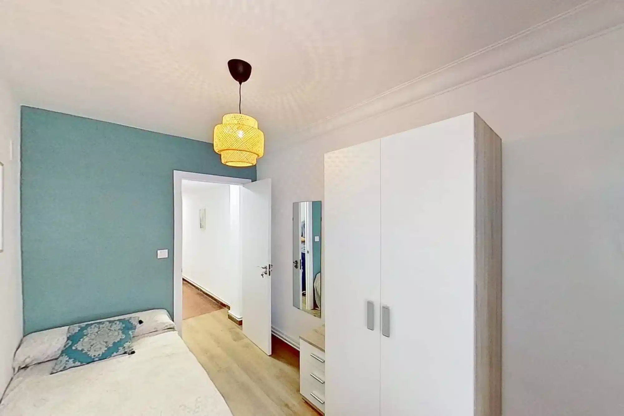 SPC 50017, Zaragoza - Zaragoza, Spain - #122636: Room in 4 Bedroom 2 Bathroom (Calle De Domingo Ram) - Bedroom