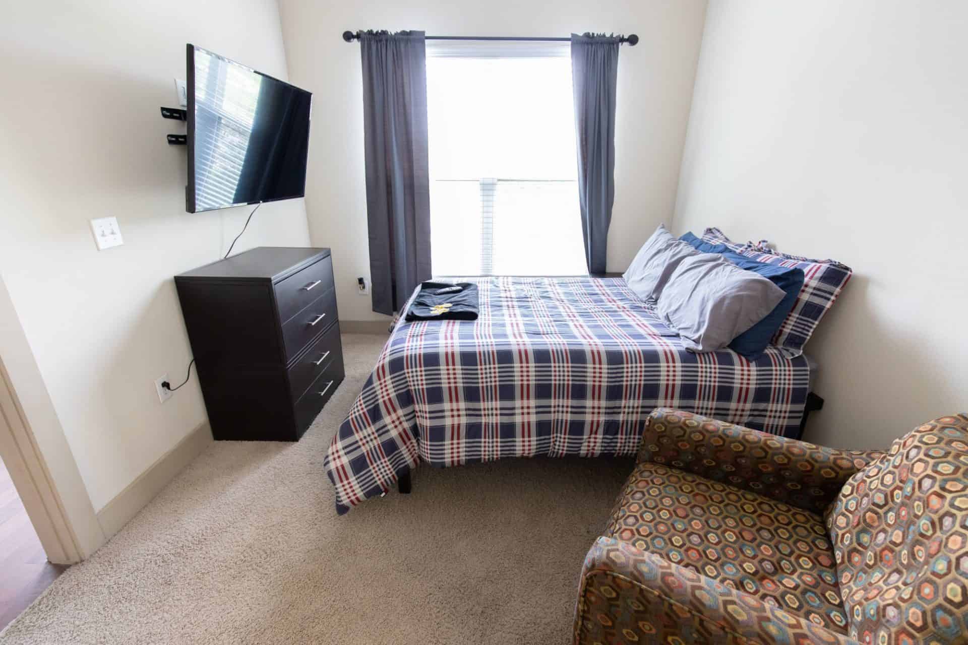 The Lofts at Wolf Pen Creek, College Station - College Station, Texas, United States - Bedroom