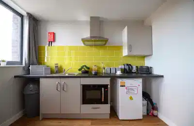 Newbank House, Sheffield - Sheffield, England, United Kingdom - Kitchen