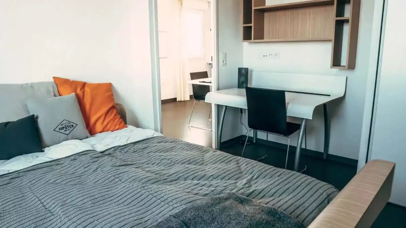 Le Thélème Residence, Montpellier - Montpellier, France - 1 Bed Apartment - Bedroom