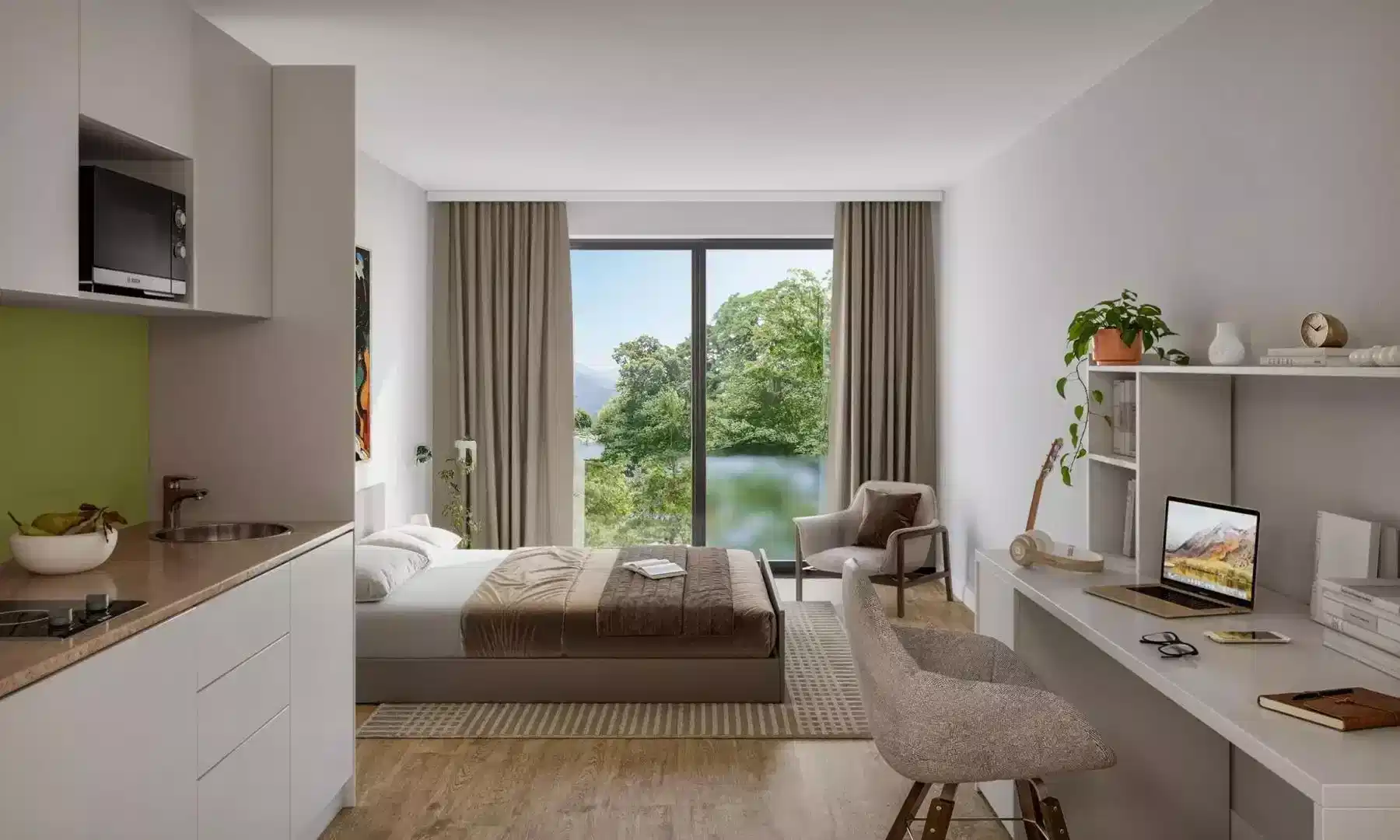 Scholars View, Cambridge - Cambridge, England, United Kingdom - Platinum Studio - Bedroom