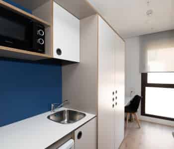 Xior Malaga Teatinos, Malaga - Madrid, Spain - Kitchen