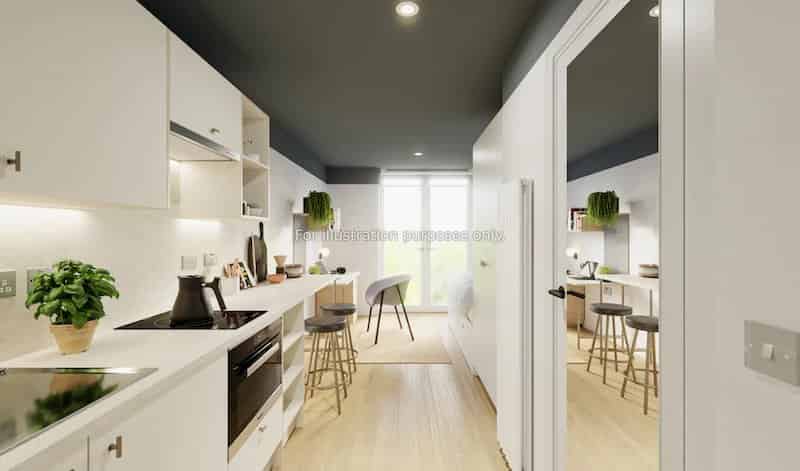 The Keel Houses, Edinburgh - Edinburgh, Scotland, United Kingdom - Kitchen
