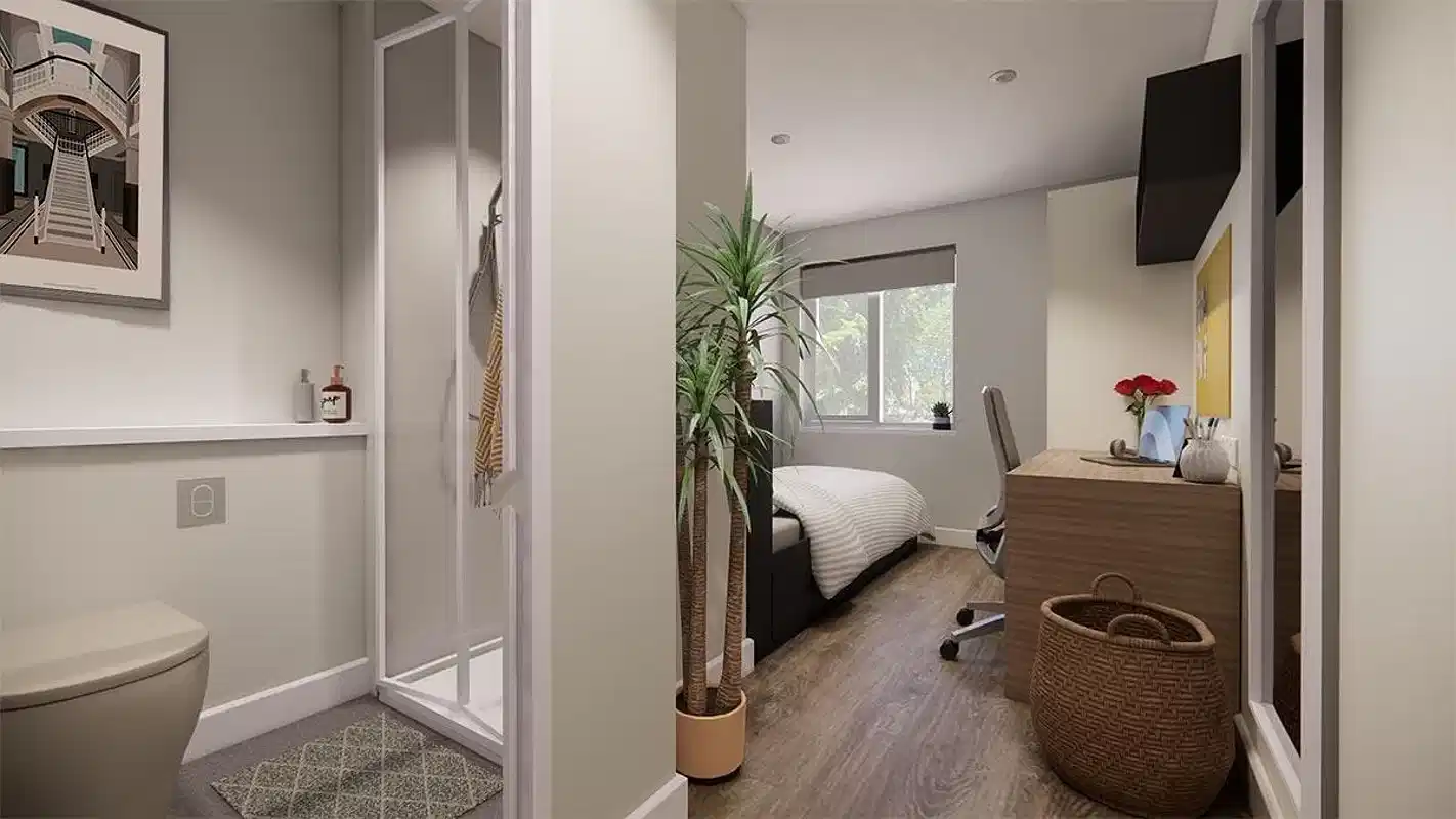 Moss Court, Manchester - Manchester, England, United Kingdom - Bronze Ensuite - Bathroom