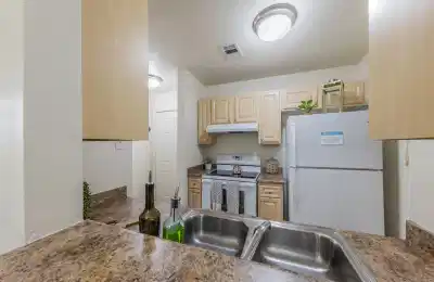University Square Apartments, College Station - College Station, Texas, United States - Kitchen