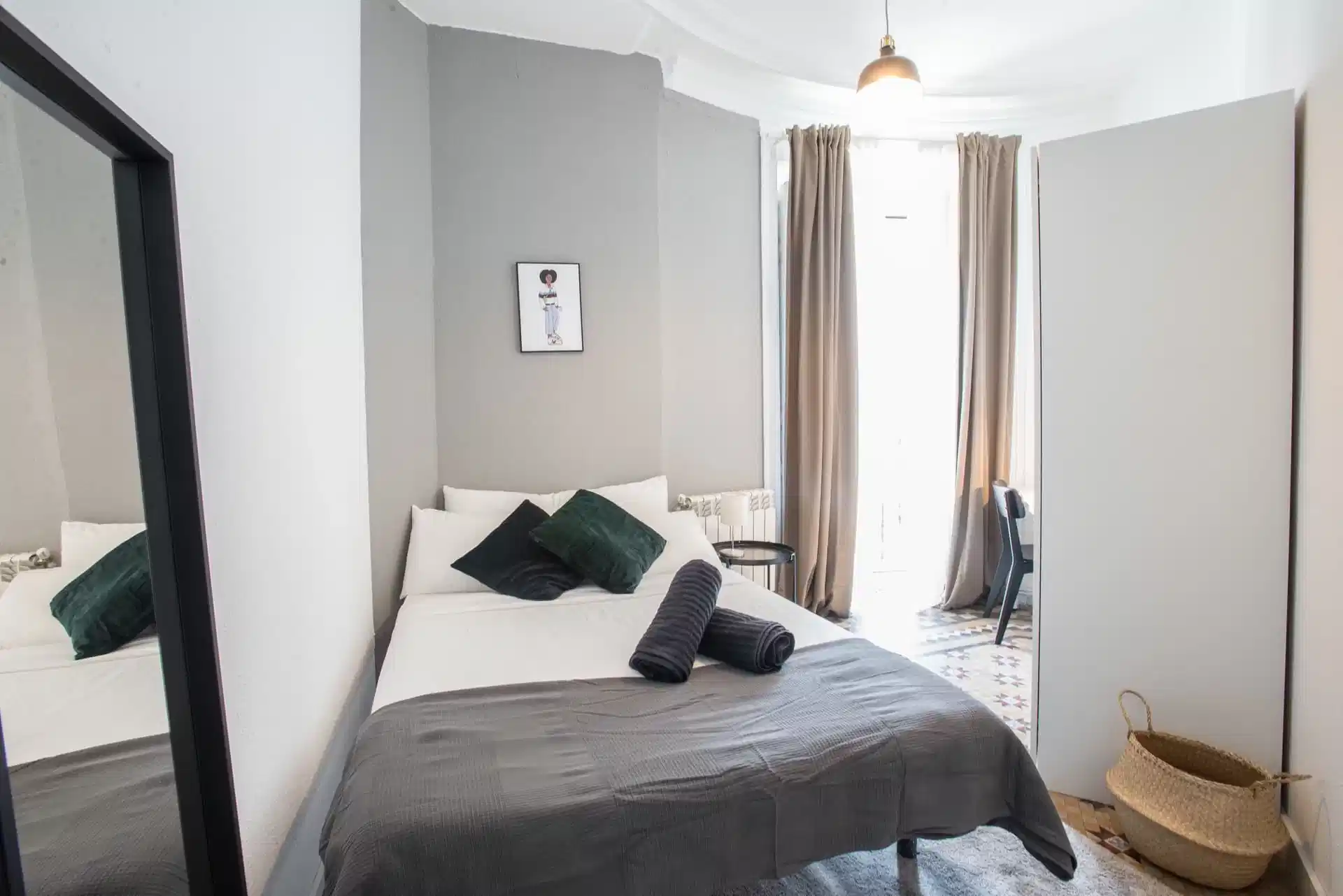 HAB 28014, Madrid - Madrid, Spain - Private Room (00204) - Bedroom