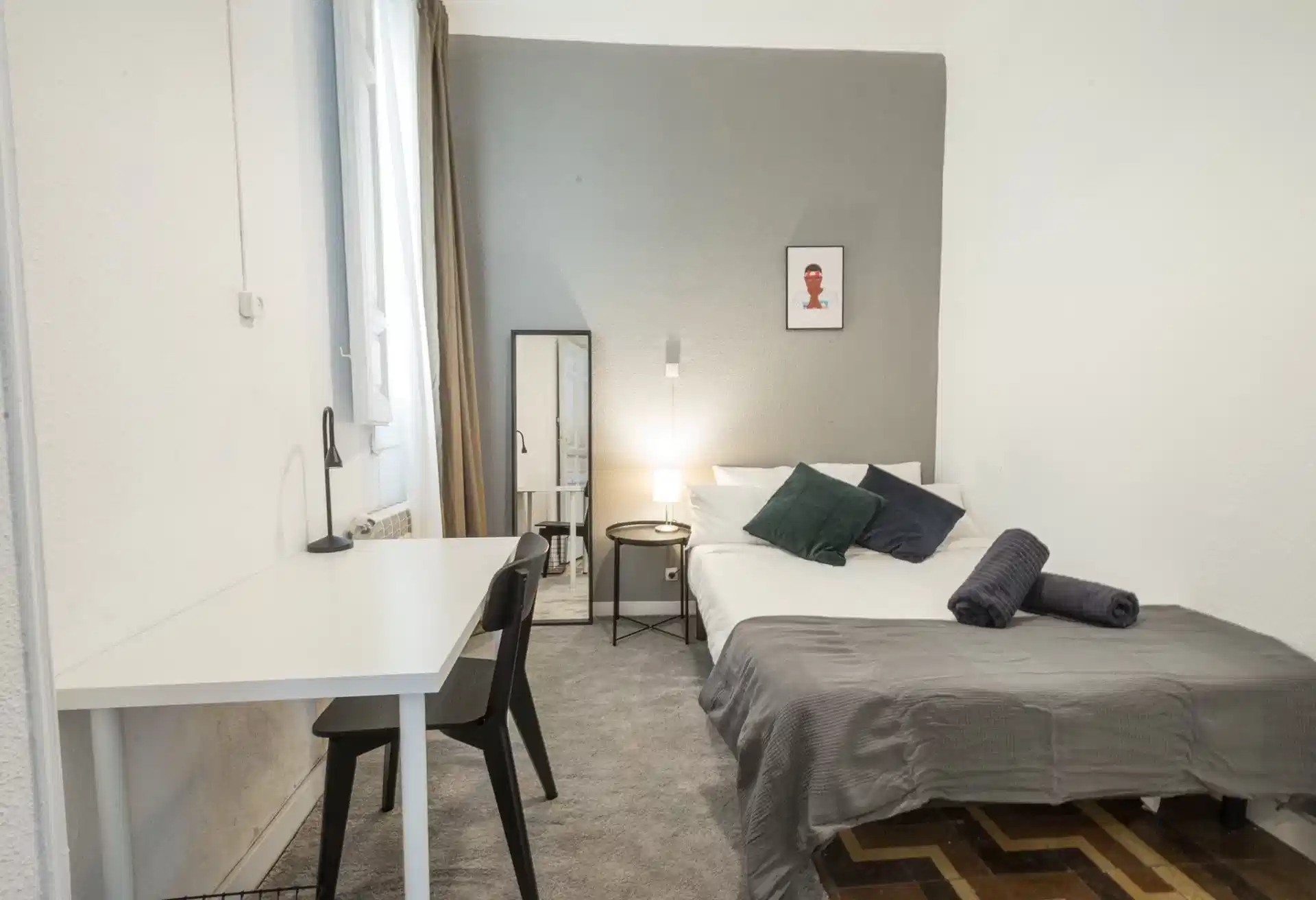 HAB 28014, Madrid - Madrid, Spain - Private Room (00212) - Bedroom