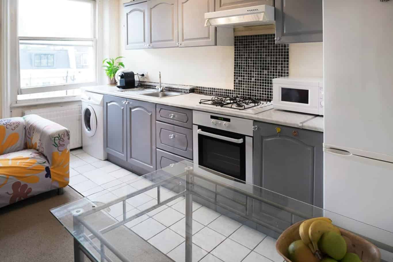 132 Holland Road, London - London, England, United Kingdom - Kitchen