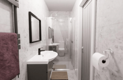 354 (flat B) Scotland Road, Liverpool - Liverpool, England, United Kingdom - Bathroom