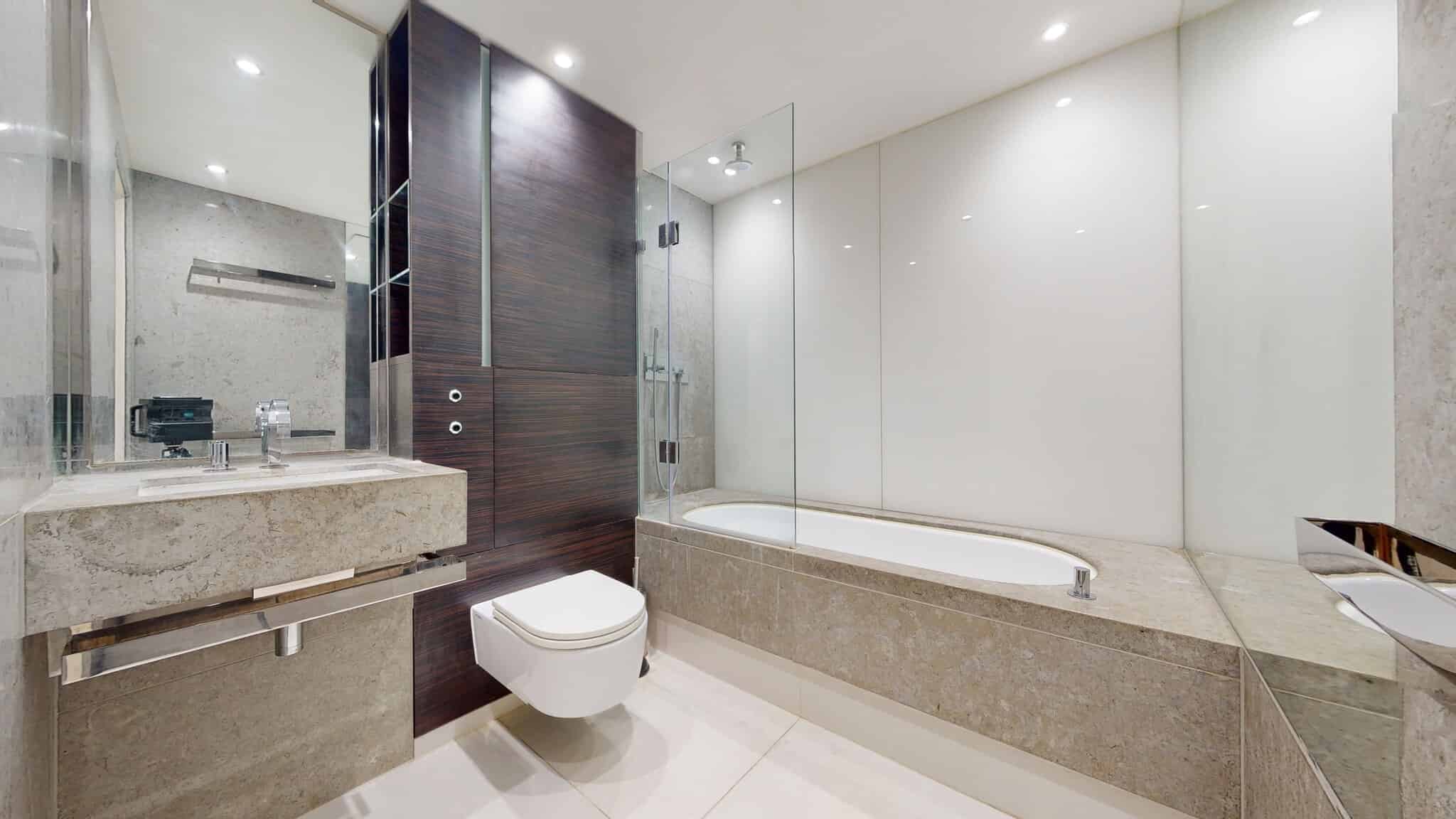 1 Pan Peninsula Square, London - London, England, United Kingdom - Bathroom