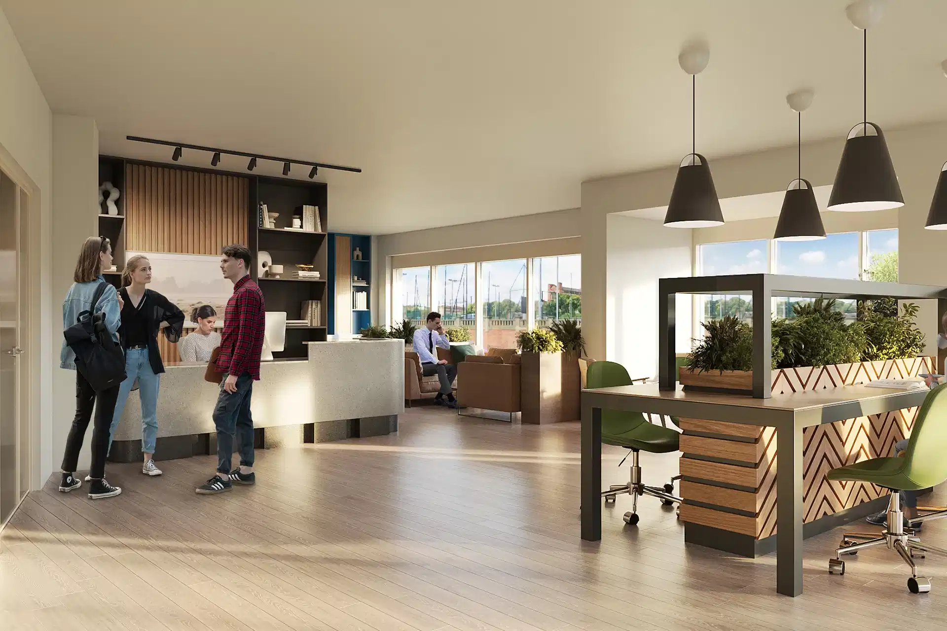 Southgate, Birmingham - Birmingham, England, United Kingdom - Common Area