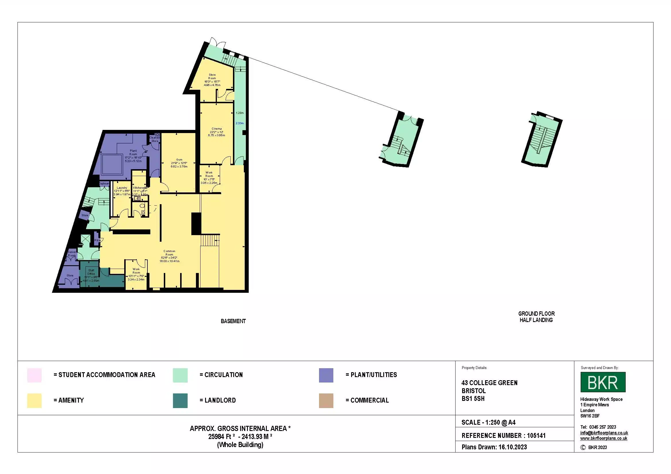 College House, Bristol  - Bristol, England, United Kingdom - Floor Plan