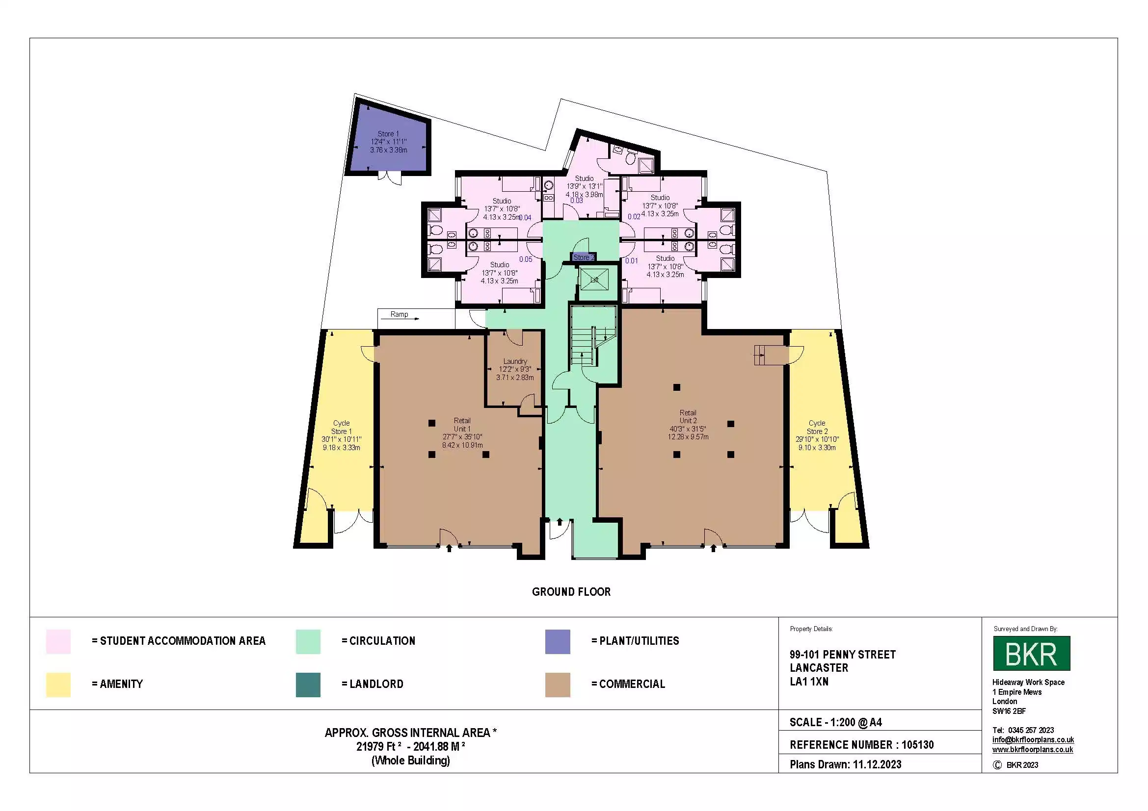 99-101 Penny Street, Lancaster  - Lancaster, England, United Kingdom - Floor Plan