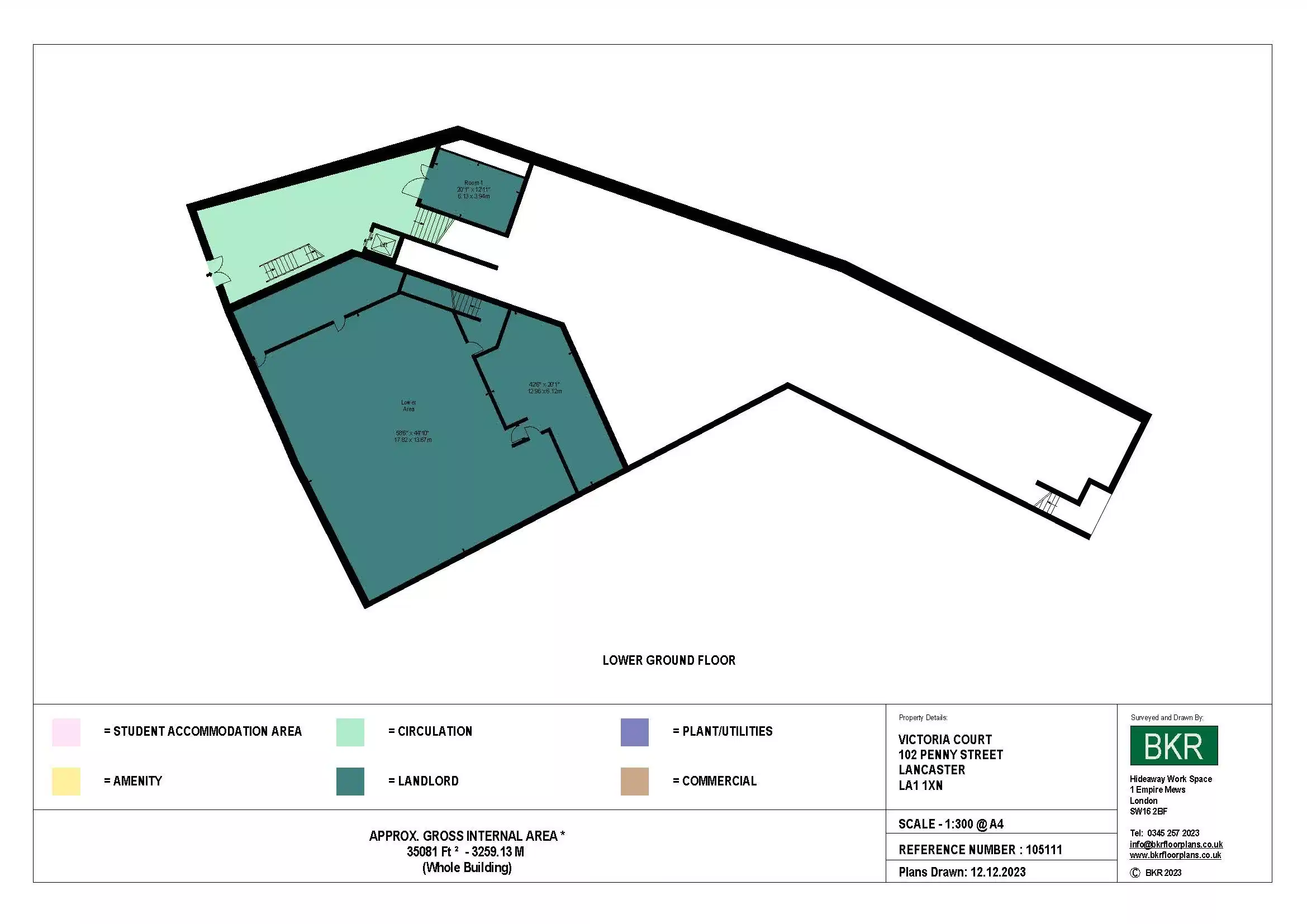 Victoria Court, Lancaster  - Lancaster, England, United Kingdom - Floor Plan