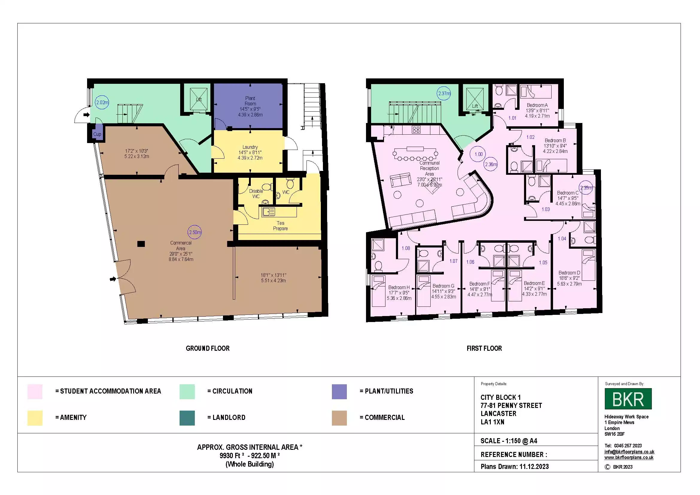 77-81 Penny Street, Lancaster  - Lancaster, England, United Kingdom - Floor Plan