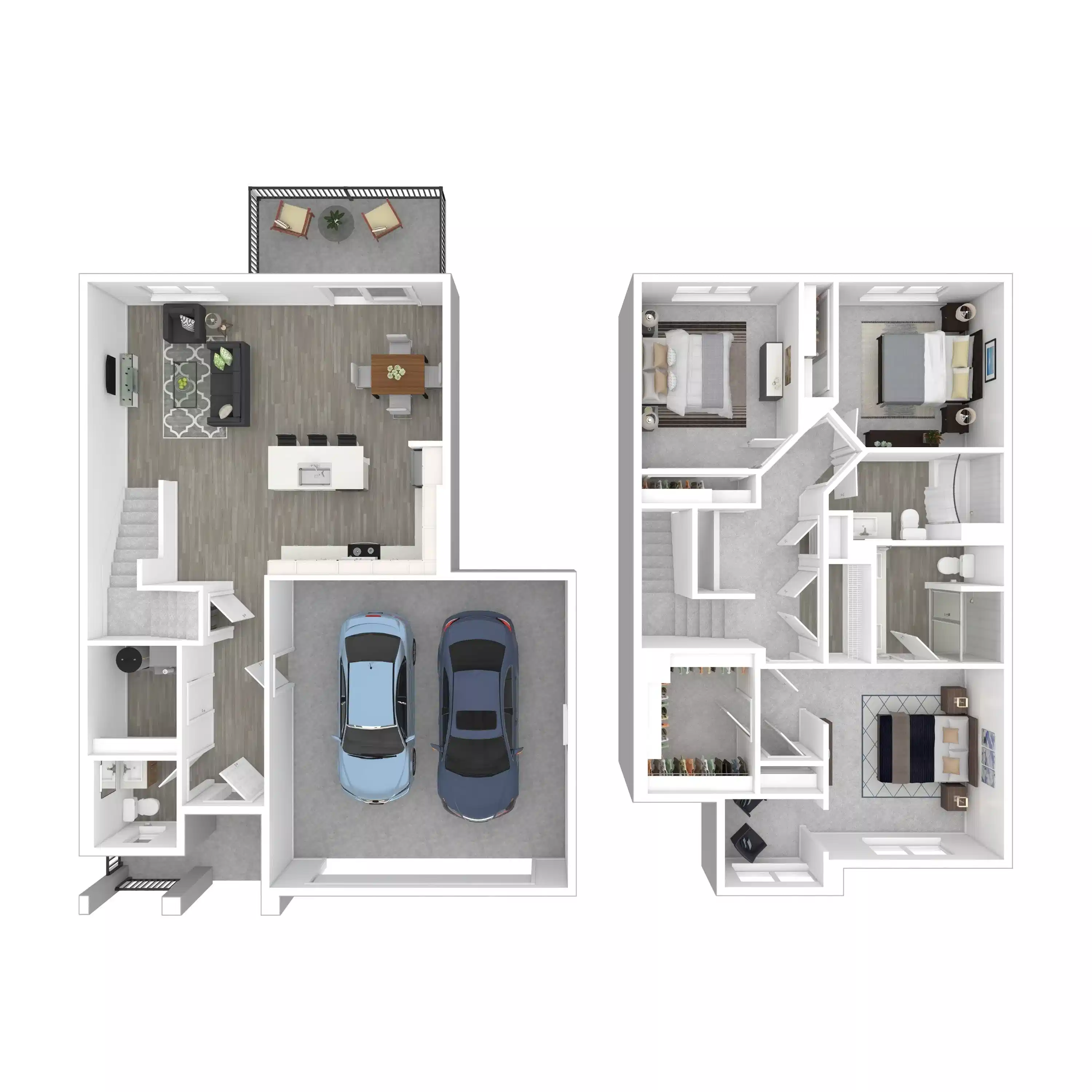 The Reserve of Sugarcreek, Dayton - Dayton, Ohio, United States - 3 Bed 2.5 Bath | Armbruster w/ Direct Garage Access - Floor Plan