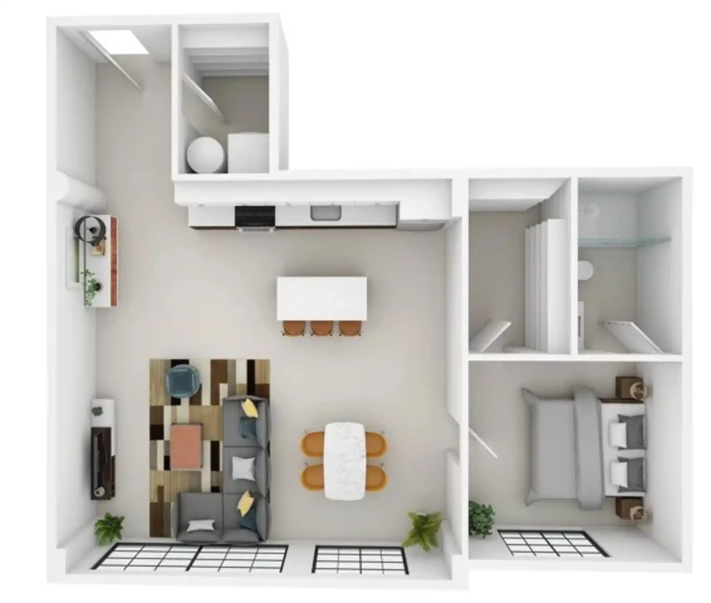 Room in 2 Bedroom 2 Bathroom | B6 - Floor Plan?w=400&h=260&fit=crop&q=40&auto=format&trim=auto