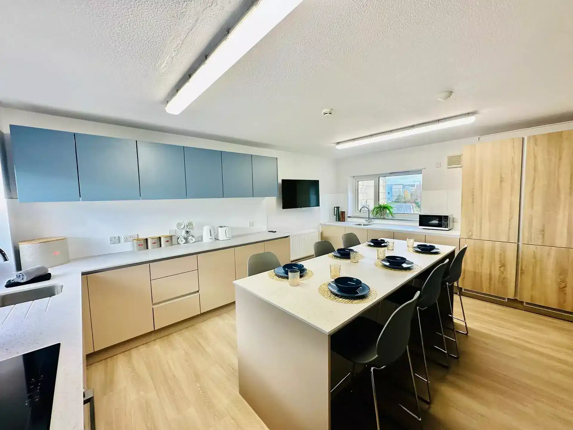 DUISC Accommodation at Endeavour Court, Stockton-on-Tees - Stockton-on-Tees, England, United Kingdom - Kitchen