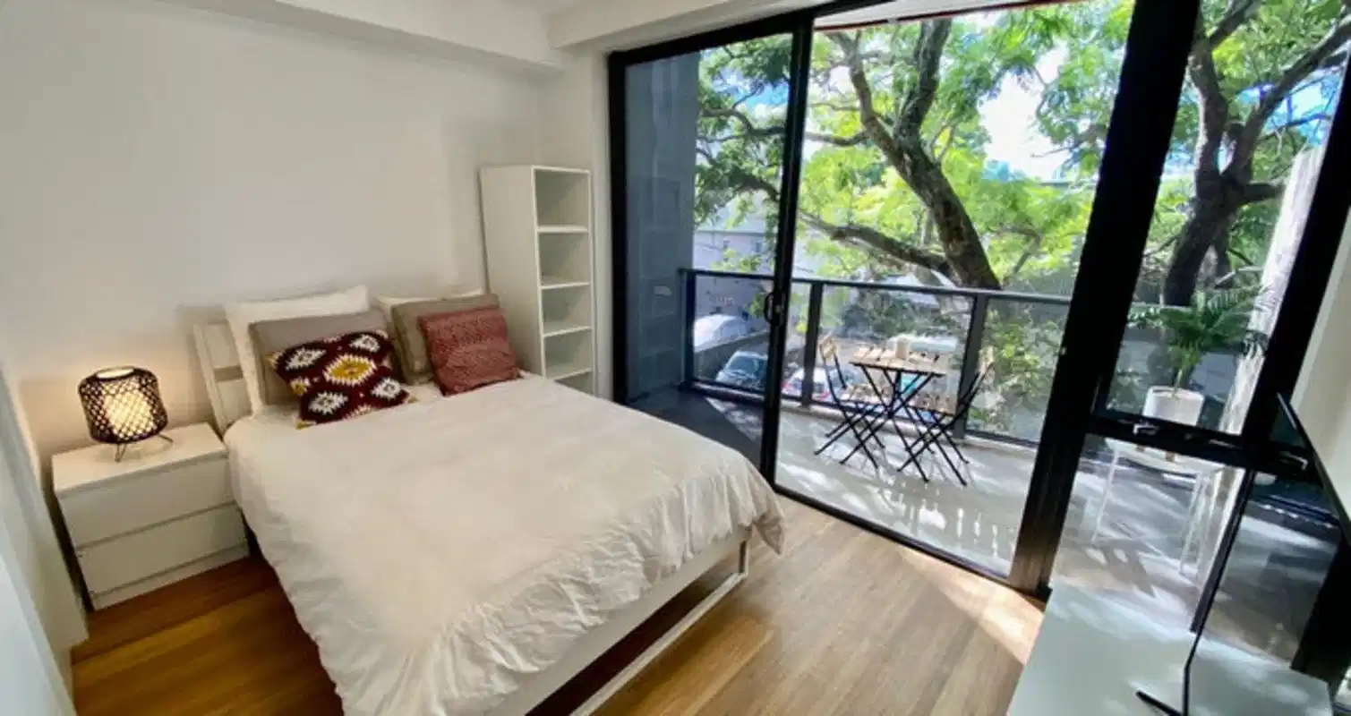 Studio with Balcony