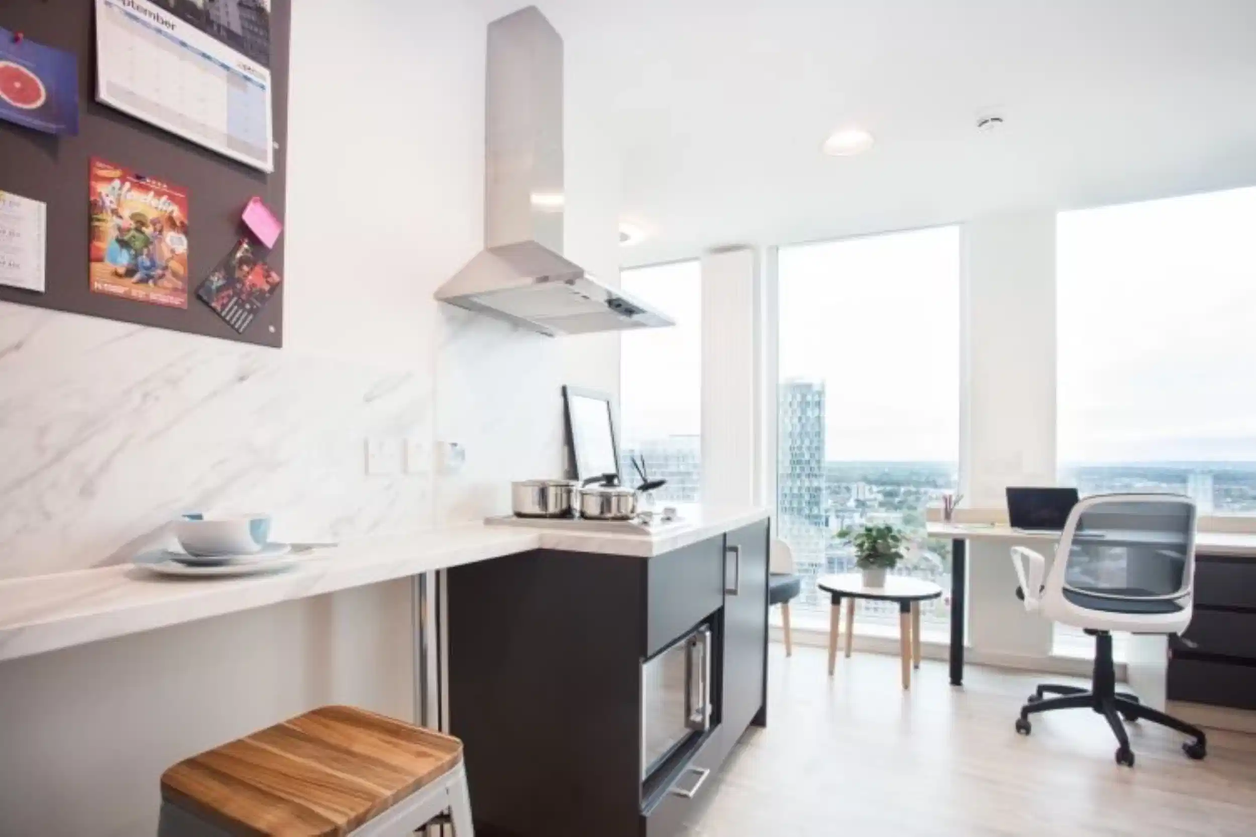 Eleanor Rosa House, University of London, London - London, England, United Kingdom - Kitchen