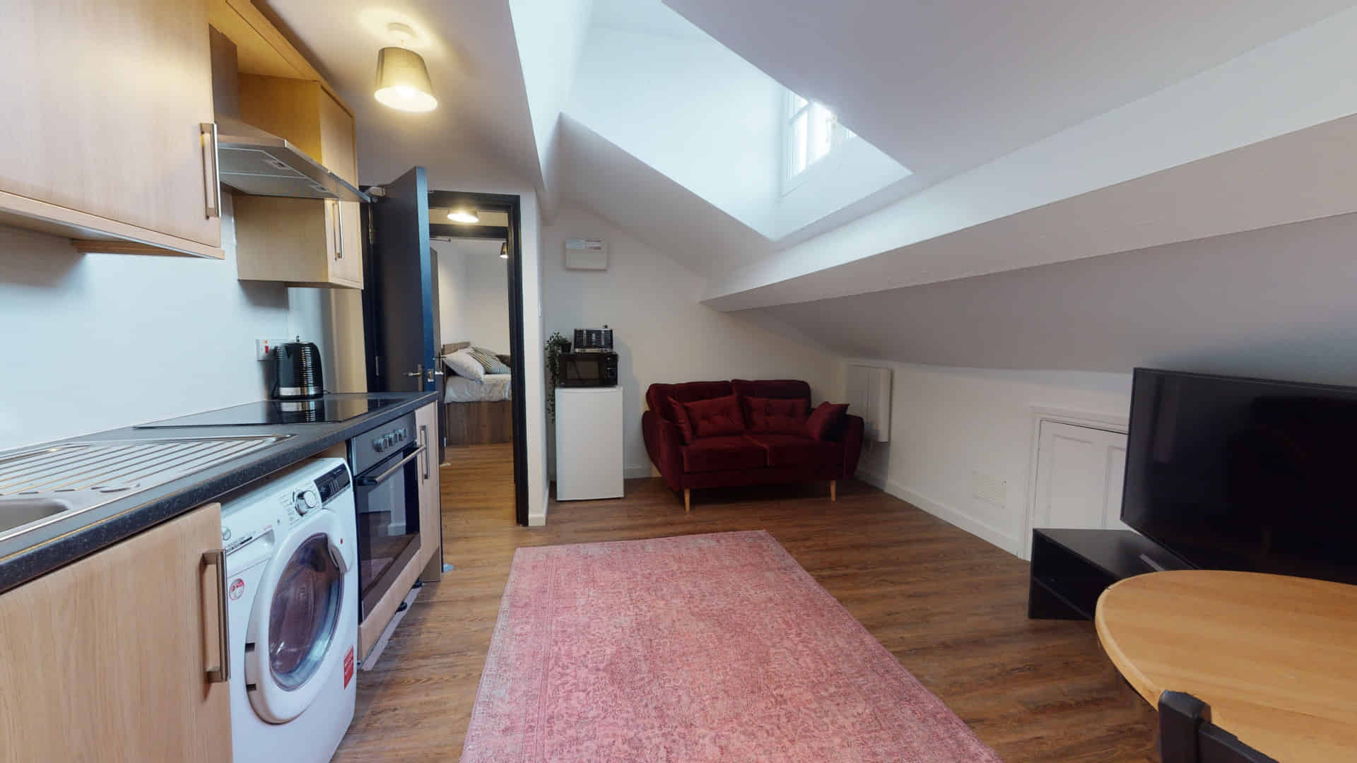 Shaw Street L6, Liverpool - Liverpool, England, United Kingdom - Stunning Top Floor Attic One Bedroom Apartment (Bills Included) - Kitchen