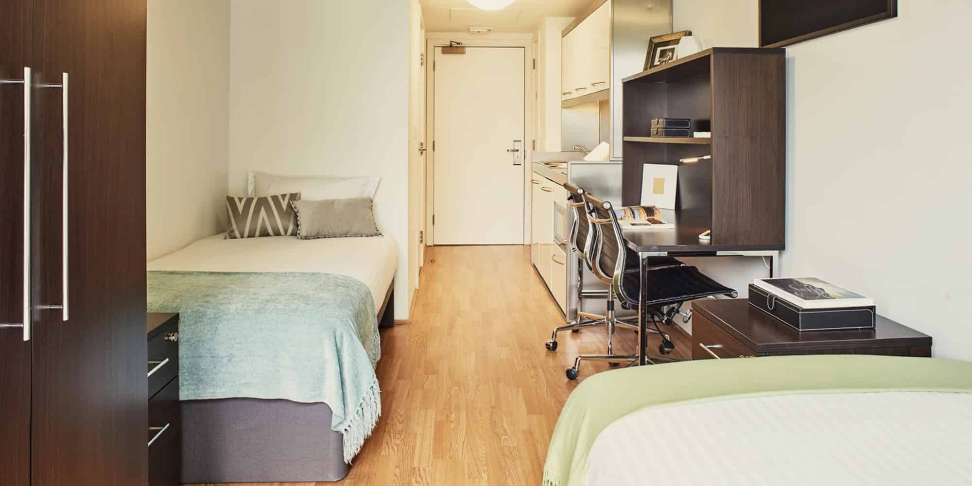 Twin Studio Shared Mid Level