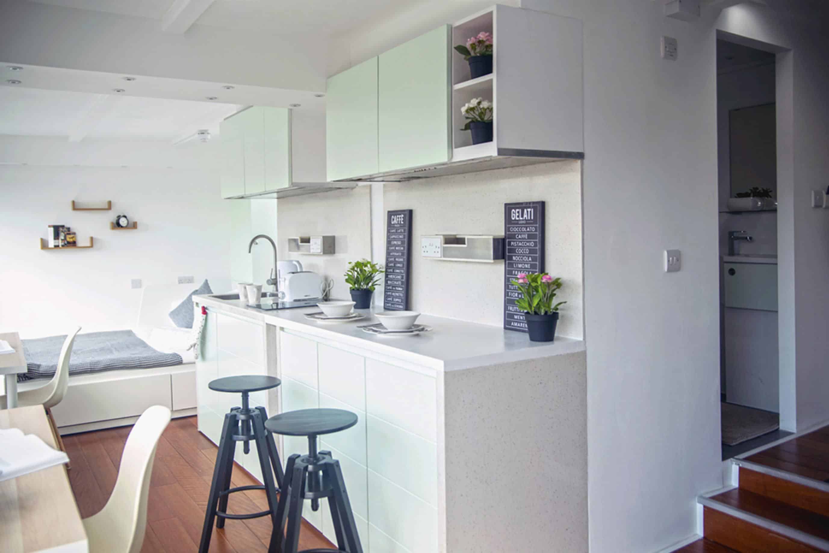 Studio Room, Chalk Farm Rd, London NW1 8QP - London, England, United Kingdom - Kitchen