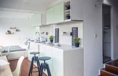 Studio Room, Chalk Farm Rd, London NW1 8QP - London, England, United Kingdom - Kitchen