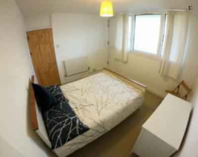 Modern Double Bedroom In Brixton, London - London, England, United Kingdom - 3 Bed - 1 Bath - Bedroom