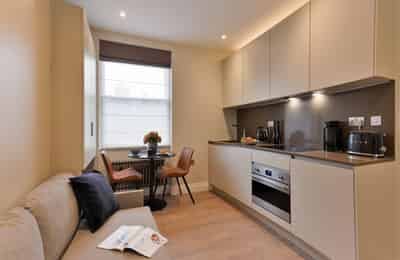 Studio Room, Nottingham Pl, London (Studio 5) - London, England, United Kingdom - Bedroom 1 - Kitchen