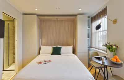 Studio Room, Foulis Ter, London SW7 3LZ (Studio 3) - London, England, United Kingdom - Studio - Bedroom