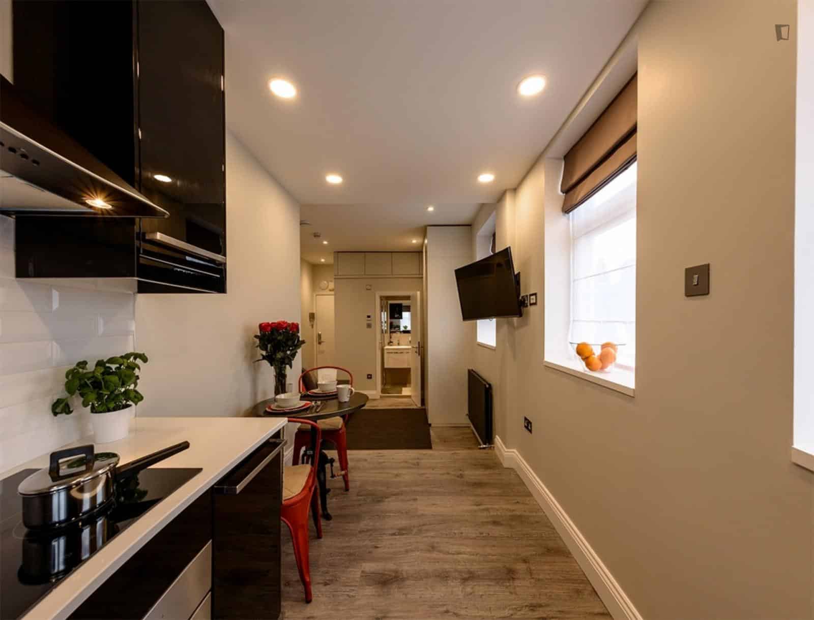 Studio Room, Cotleigh Rd, London NW6 2NL (Studio 1) - London, England, United Kingdom - Studio - Kitchen