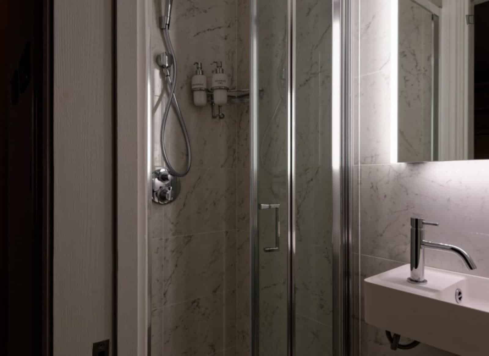 Studio Room, Kensington Gardens, London, W8 4PX (Studio 9) - London, England, United Kingdom - Studio - Bathroom