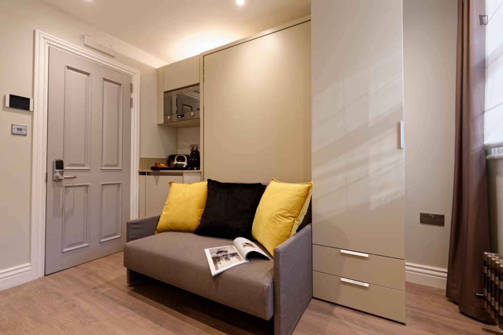 Studio Room, Nottingham Pl, London W1U 5LR (Studio 6) - London, England, United Kingdom - Studio - Amenities